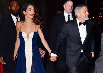 Amal Clooney vapulea a Trump en la cena de corresponsales de la ONU