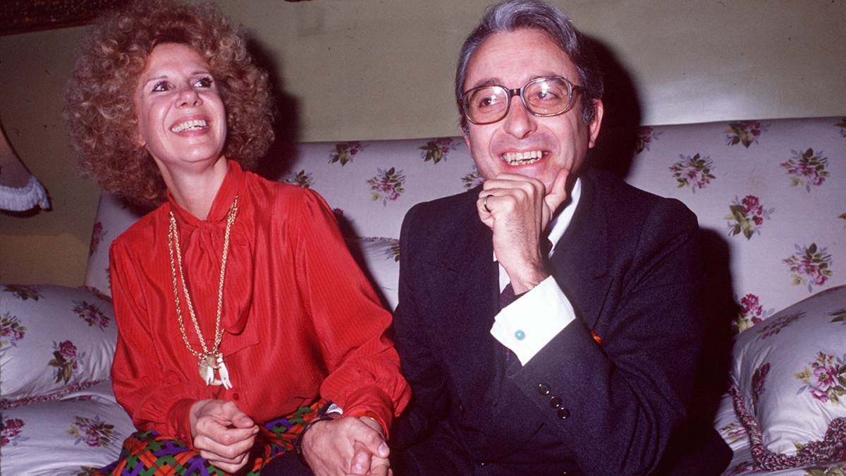 La duquesa de Alba y Jesús Aguirre, en 1978.