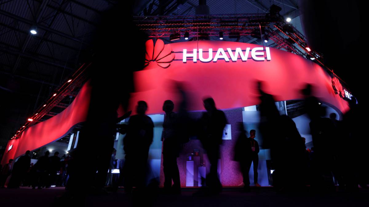 El estand de Huawei en el Mobile World Congress.
