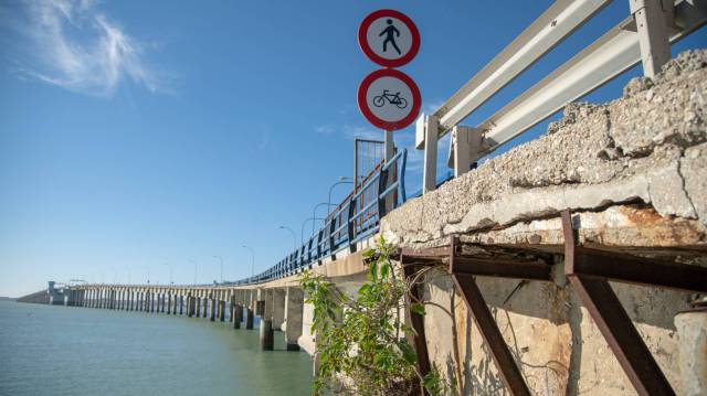 El puente José León de Carranza, en Cádiz.