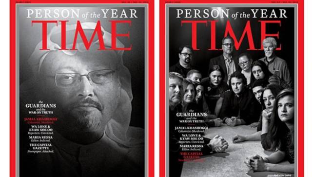 Portadas de la revista 'Time'.
