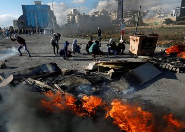 Tensión en Cisjordania tras el cierre de Ramala, en imágenes