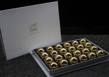 Chocolates de oro, el último lujo de la gastronomía española