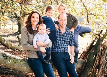 Así desea feliz Navidad la familia real británica