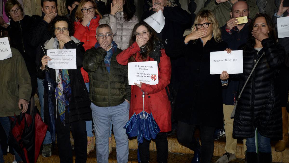 Concentración el pasado jueves en Palma.