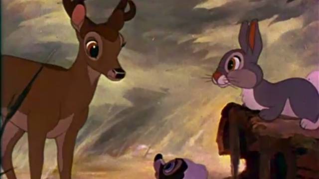 Un fotograma de 'Bambi'.