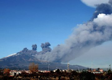 La erupción del volcán Etna, en imágenes