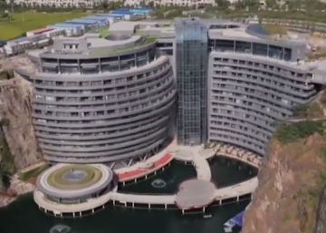Inauguran en China el hotel ‘más bajo’ del mundo