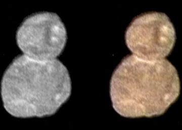 La primera foto del mundo más lejano visitado por la humanidad