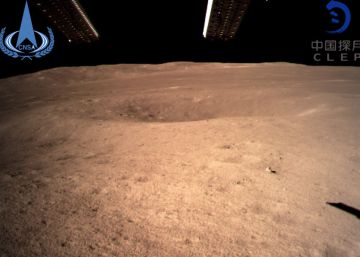 Las primeras imágenes de la cara oculta de la Luna captadas por la sonda ‘Chang'e 4’
