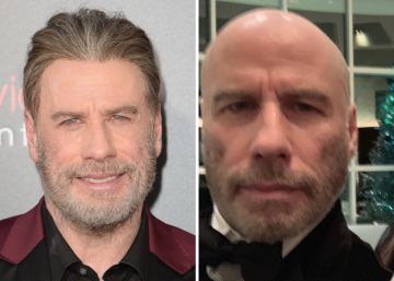 La nueva imagen de John Travolta: pierde su tupé