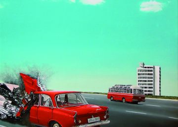 Este artista pinta lo ‘terminal’ de las ciudades