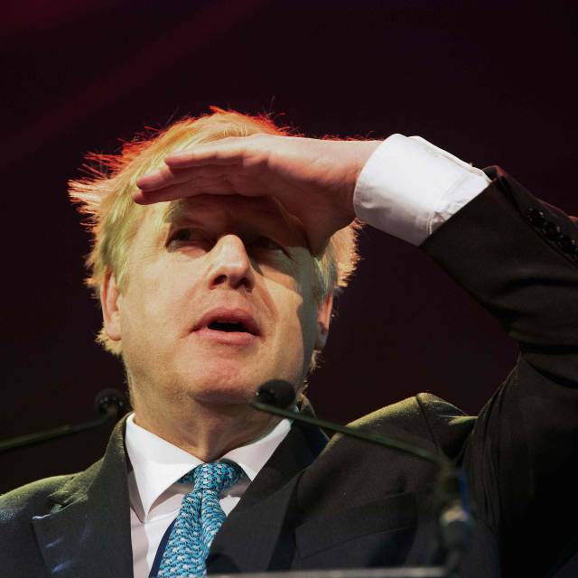 El exministro de Exteriores de Reino Unido, Boris Johnson, la pasada semana.