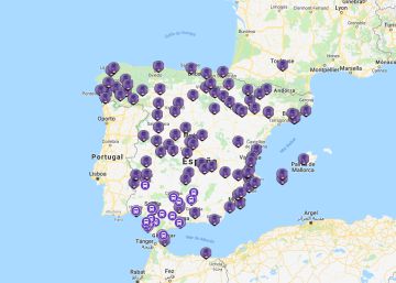 El mapa del 15-E: la protesta feminista contra Vox