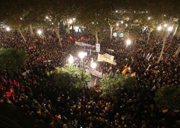 Concentraciones feministas en toda España, en imágenes