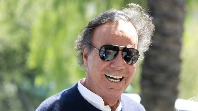 Julio Iglesias, en Málaga en agosto de 2018.