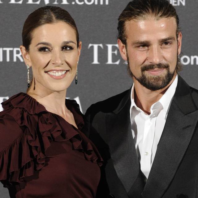 Raquel Sánchez Silva y Mario Biondo durante un evento en noviembre de 2012.