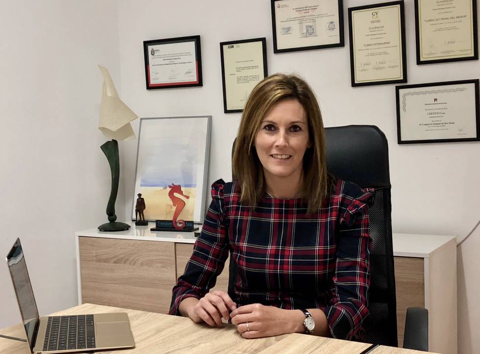 Family lawyer Almudena Encinas.