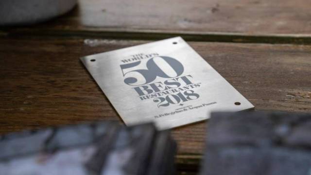 Los premios The World's 50 Best Restaurants 2018.