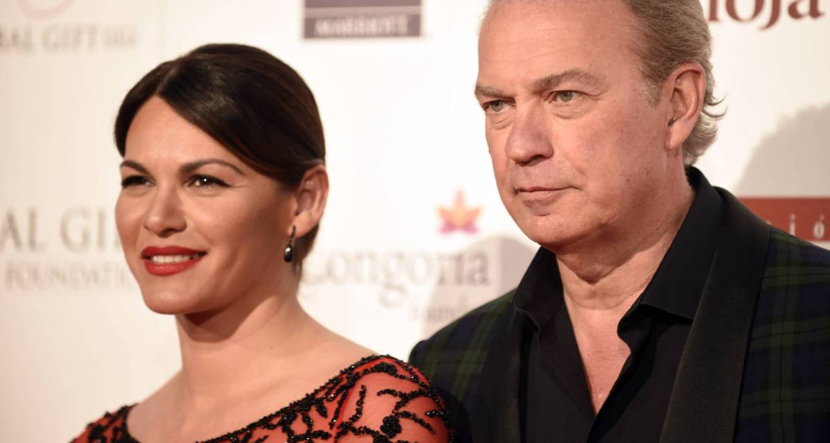 Bertín Osborne y Fabiola Martínez.