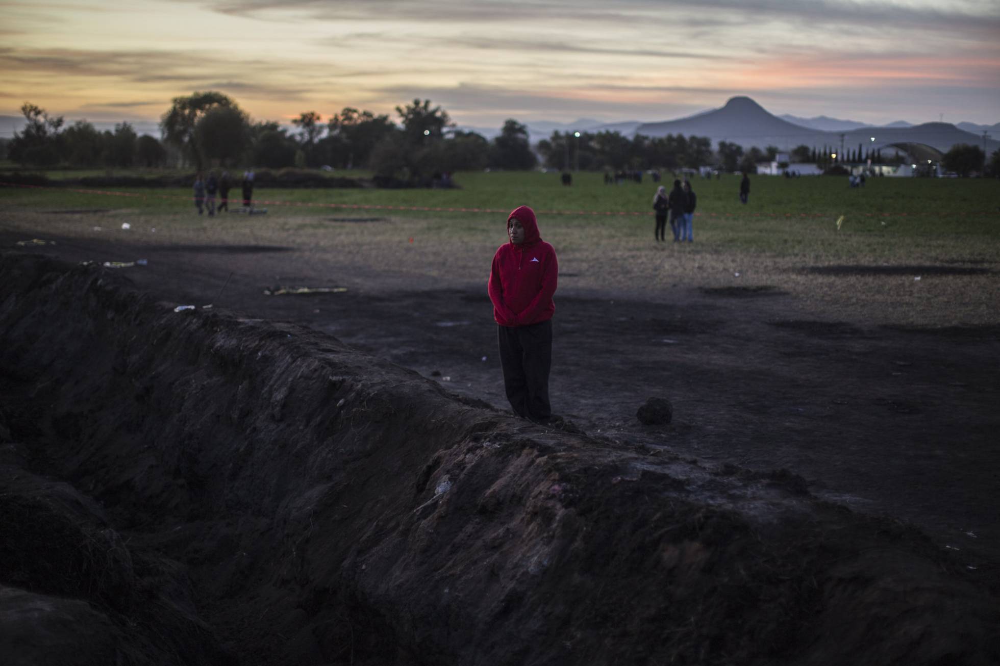La desesperación después de la tragedia
