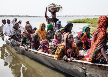 Se acaba el agua del lago Chad