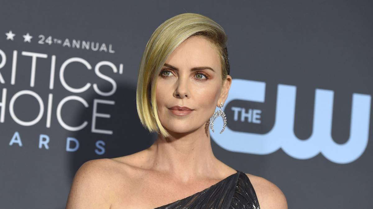 La actriz Charlize Theron, el pasado día 13 de enero.