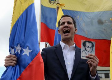 Juan Guaidó se declara presidente interino de Venezuela, en imágenes