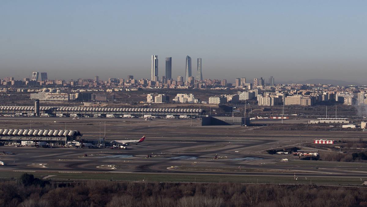 La contaminación de Madrid el 2 de enero.