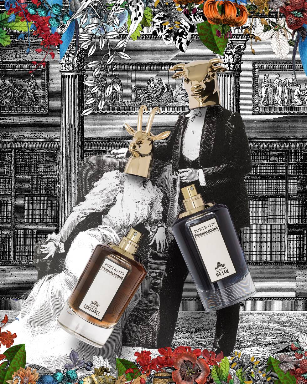 Para la colección Portraits de la firma, ha creado un universo visual victoriano, con fauna y flora colorista.