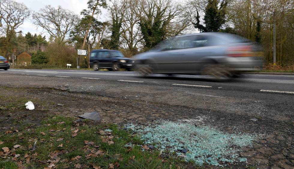 The remains of Edinburgh's Edinburgh crash.