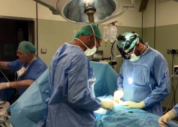 El primer trasplante cruzado a ambos lados del Mediterráneo