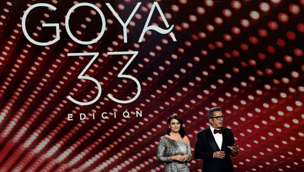 Silvia Abril y Andreu Buenafuente, durante la gala.