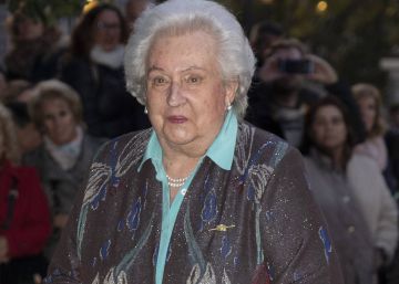 La infanta Pilar, operada de urgencia