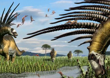 Descubierto un dinosaurio que se defendía con espinas gigantes en el cuello