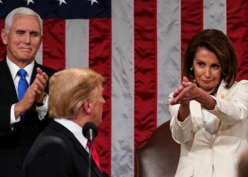 El discurso de Donald Trump sobre el estado de la Unión en el Congreso de los Estados Unidos, en imágenes