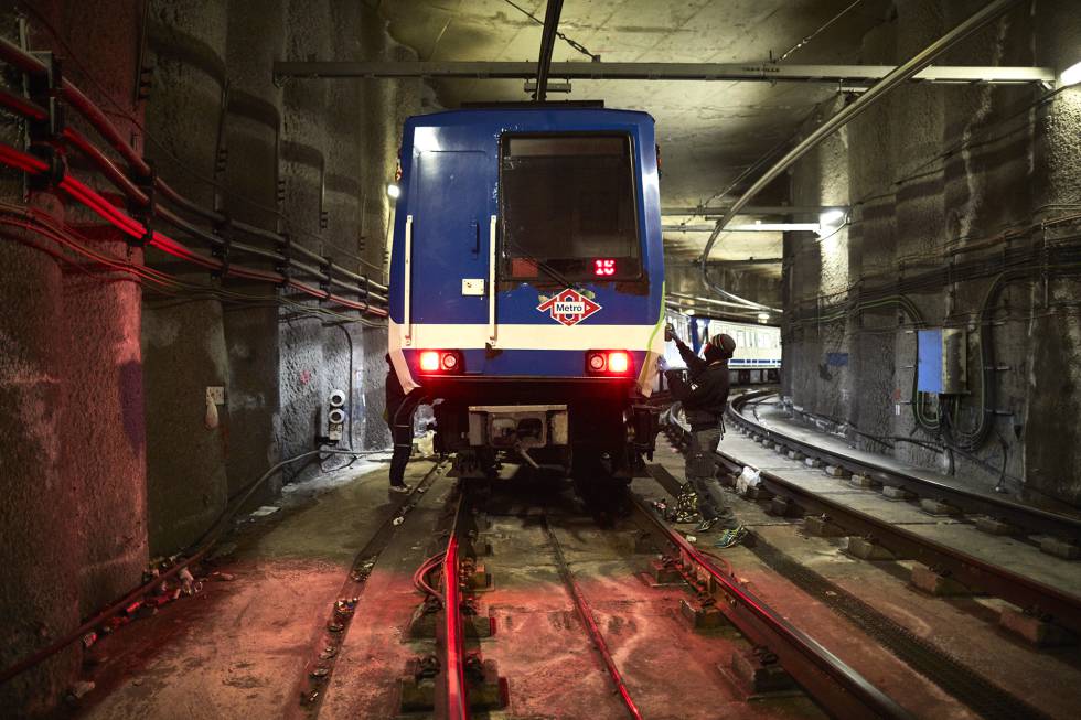 La guerrilla de l’esprai al metro, en imatges