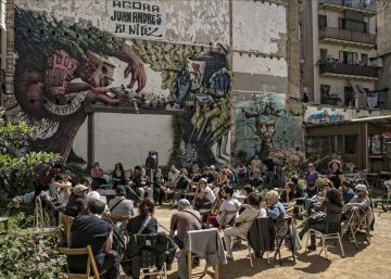 Un jardín en homenaje al activista que murió en una detención de los mossos