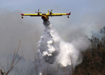 Incendios forestales en Cantabria: las labores de extinción, en imágenes