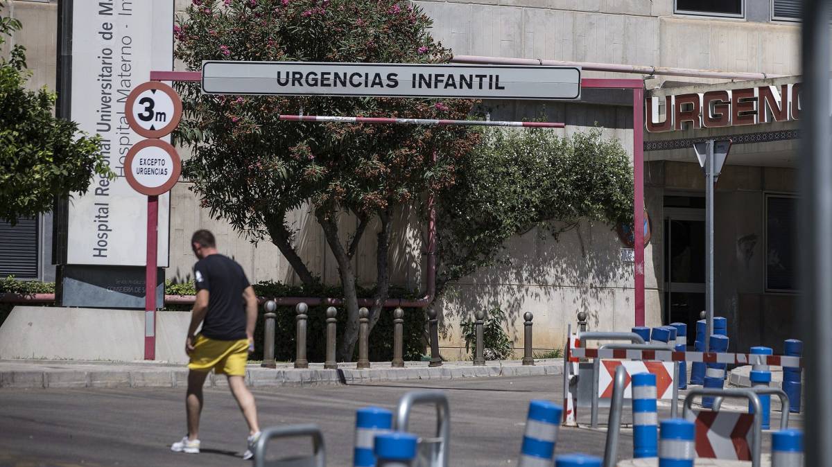 Urgencias del Hospital Materno Infantil de Málaga.