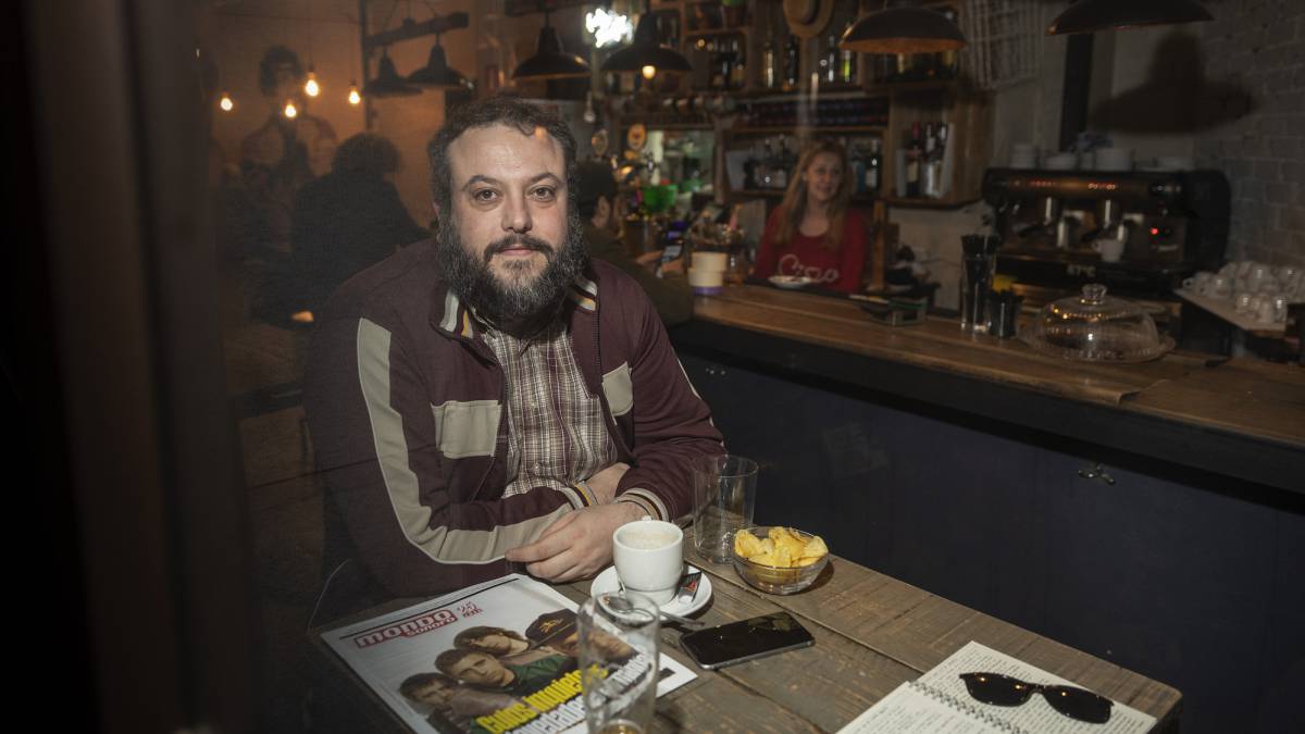 Guillermo Zapata, en Malasaña.