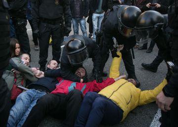La huelga general en Cataluña contra el juicio del ‘procés’, en imágenes