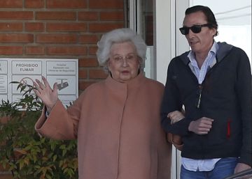 La infanta Pilar recibe el alta tras una operación de urgencia