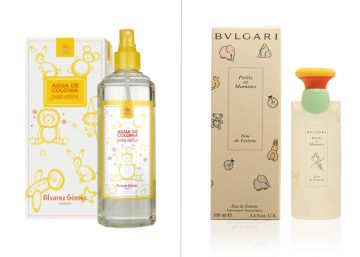 Mustela, Bulgari y otras colonias sin alcohol para bebés y niños