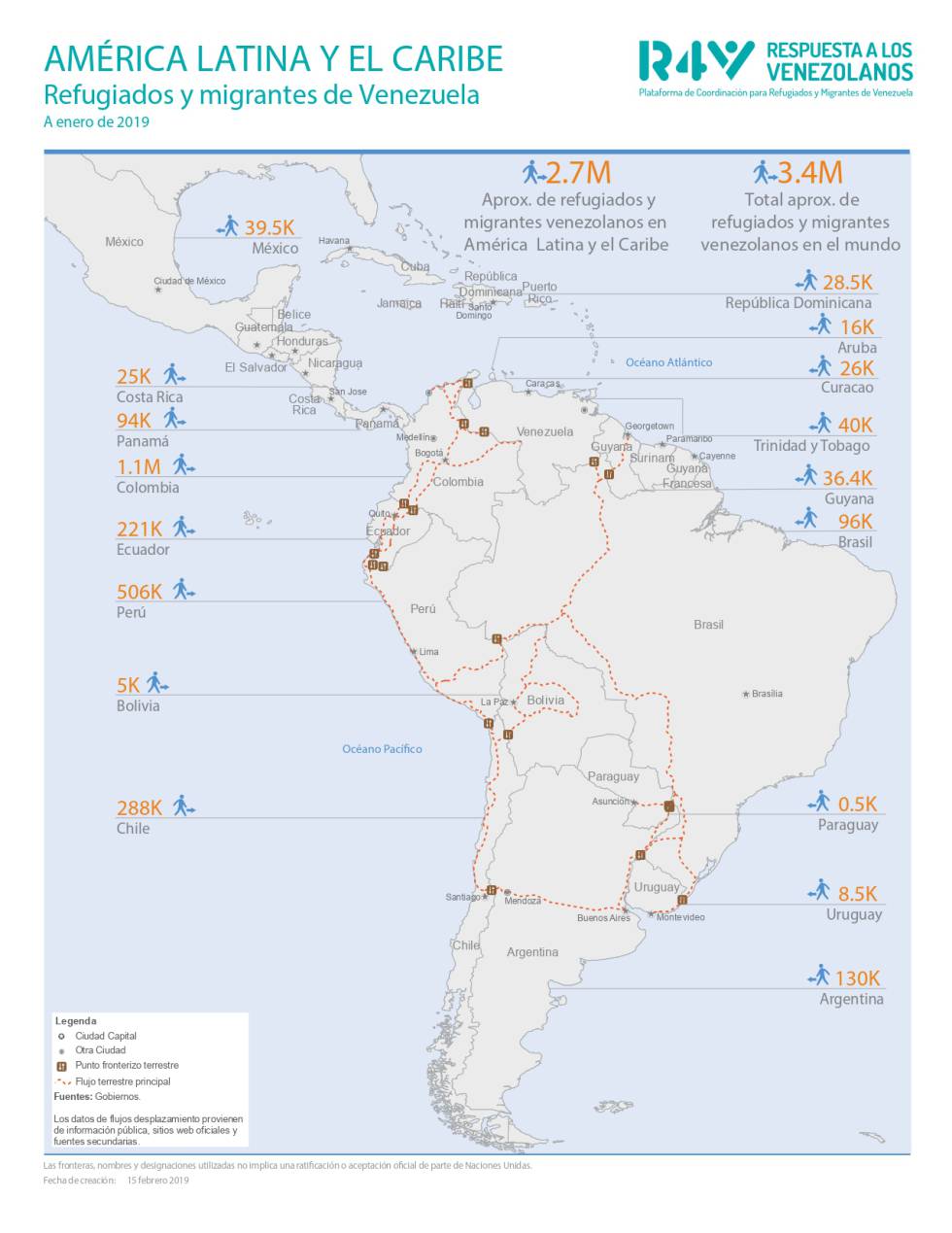 Huir de Venezuela a Colombia con pies de plata