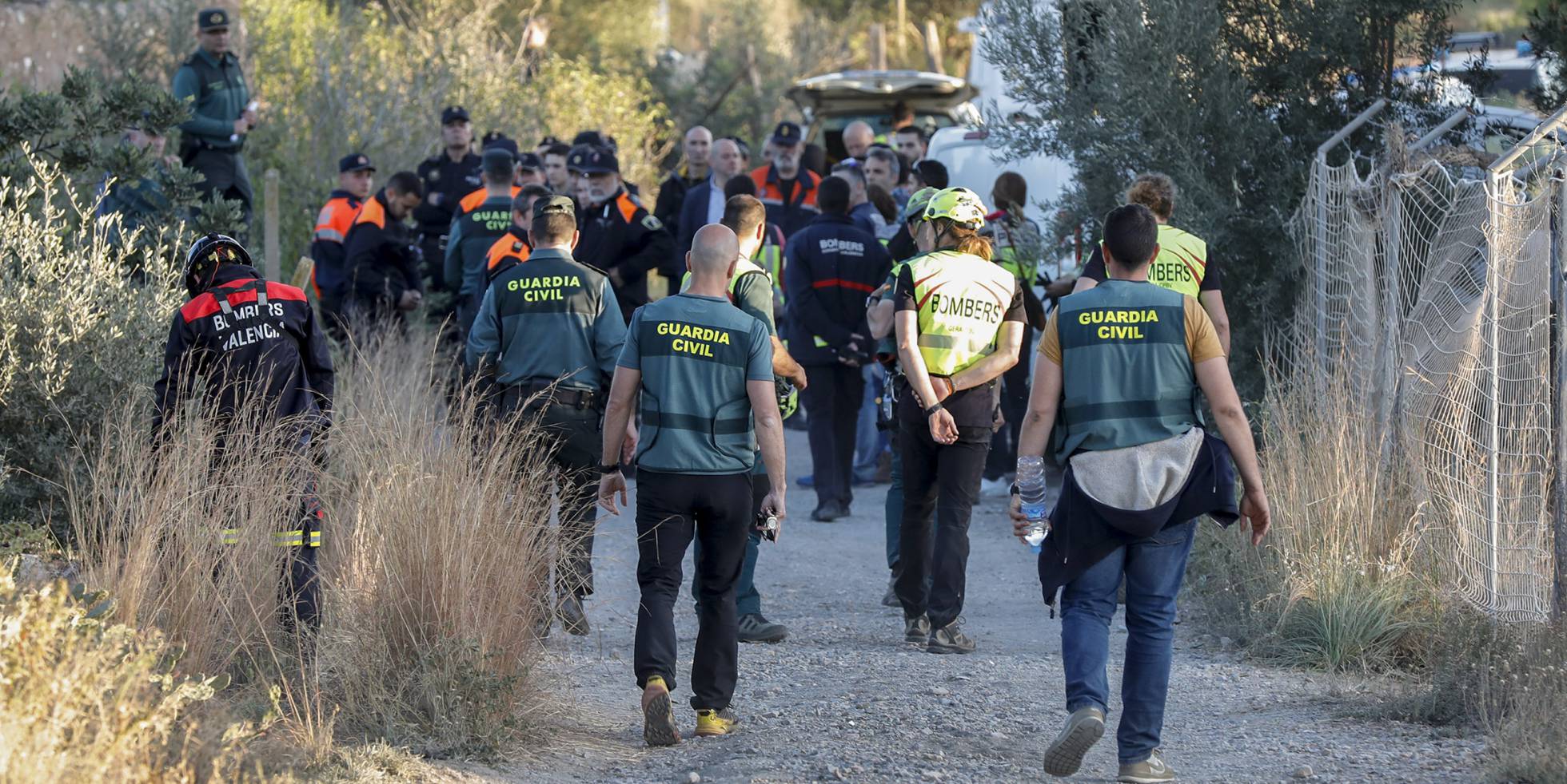 La búsqueda de los niños desaparecidos en Valencia, en imágenes