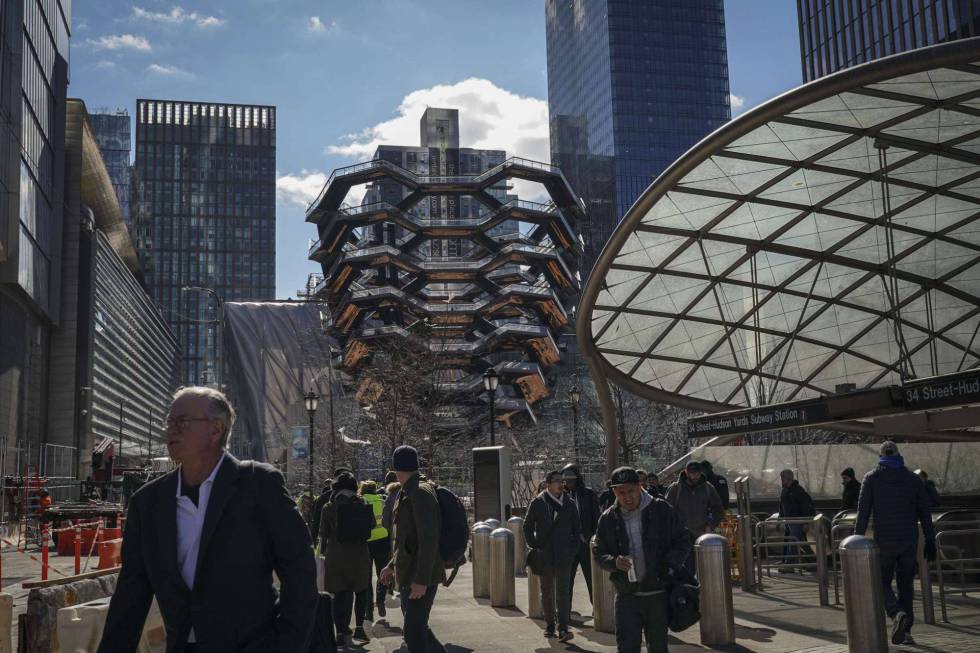 Hudson Yards, a new neighborhood in Manhattan.