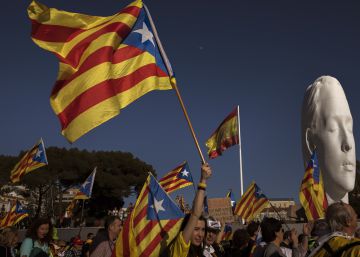 Independentistas se manifestam em Madri: “Autodeterminação não é delito”