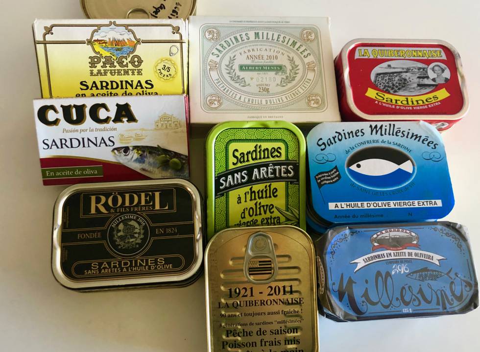 ¿Latas de sardinas con fecha de añada?