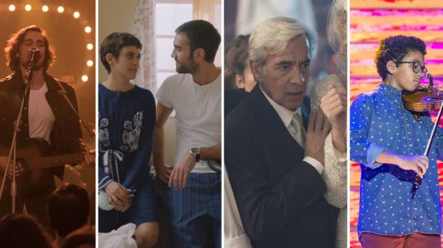 '45 revoluciones', 'Allí abajo', 'Cuéntame' y 'Prodigios'.